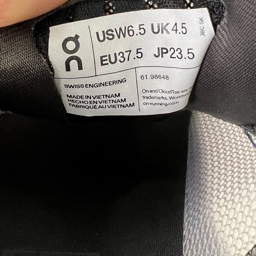 On Running On Cloud Monster Frost Cobalt 6.5 - Picture 9 of 9